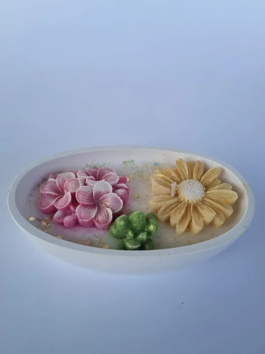 נר אווירה בניחוח פריחה