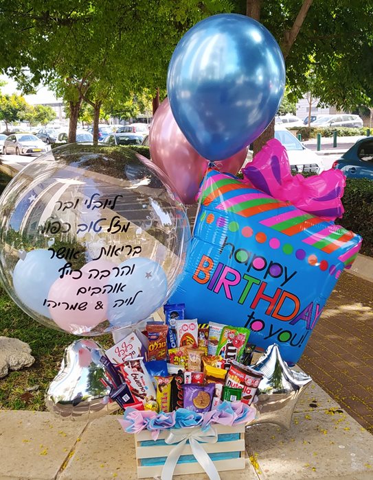 מארז בלון שקוף