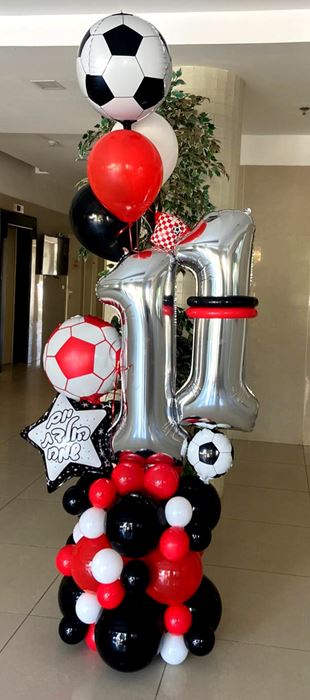 בלונים לגיל 11 - כדורגל