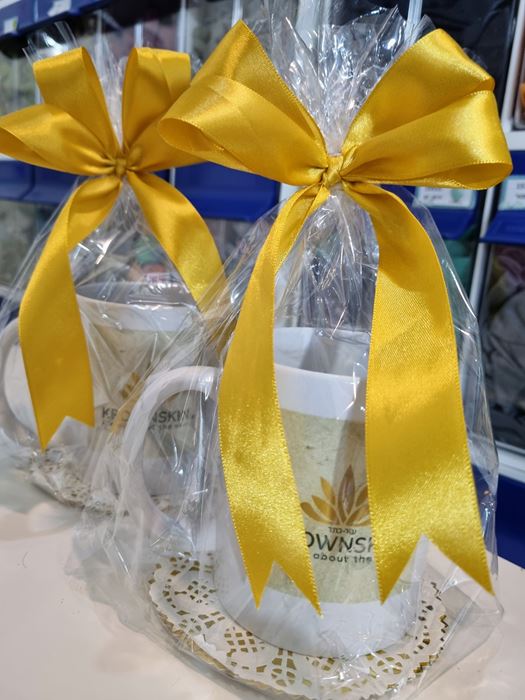 כוס עם מיתוג אישי