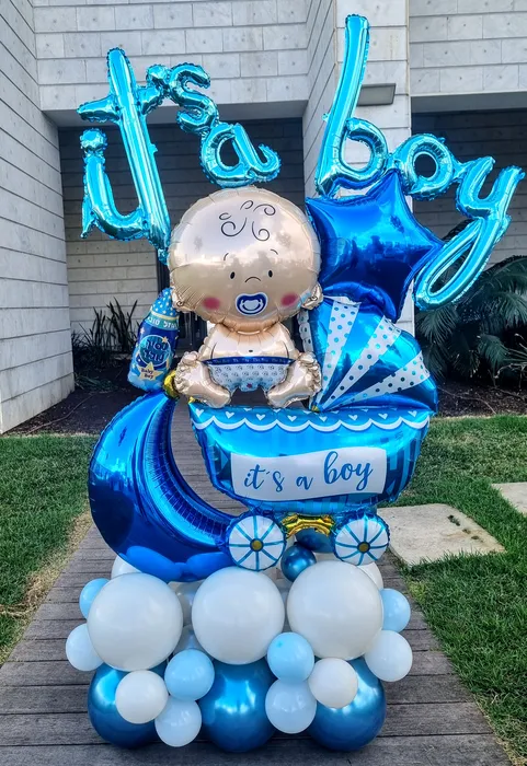 סידור בלונים לברית