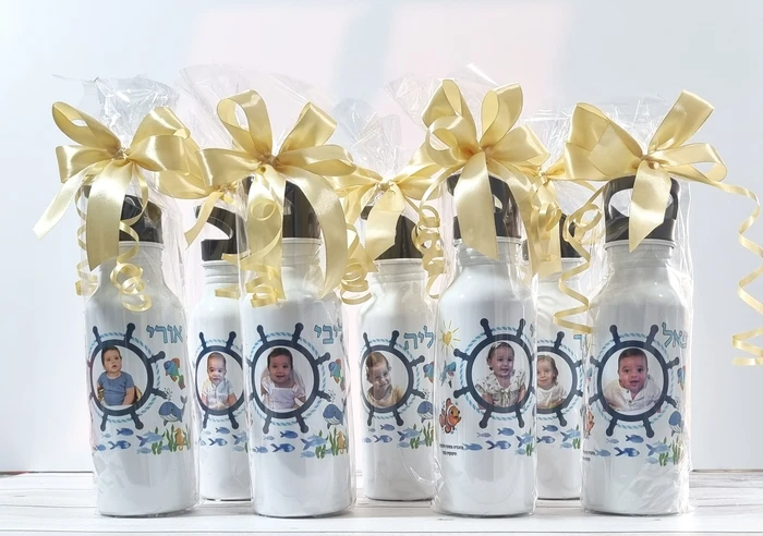 בקבוק למתנת סוף שנה לגן / לבית הספר