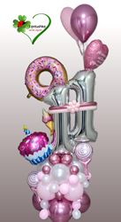 מעמד בלונים - קאפקייקס