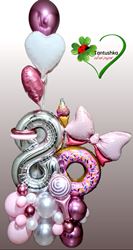 מעמד בלונים דונאטס