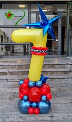 סטנד בלונים לגיל 7