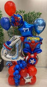 ספיידרמן - סידור בלונים