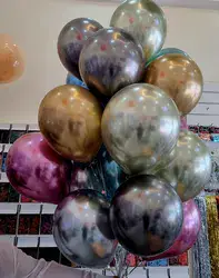 זר בלוני כרום- בלונים אטומים ומבריקים בצבעים: שחור, כסף, זהב, פוקסיה, רוז גולד(מחיר ליח)