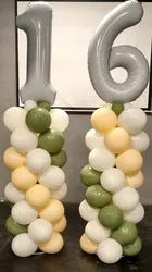 סידור בלונים לגיל 16