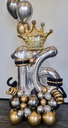 סידור בלונים לגלי 16