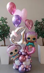 סידור בלונים LOL